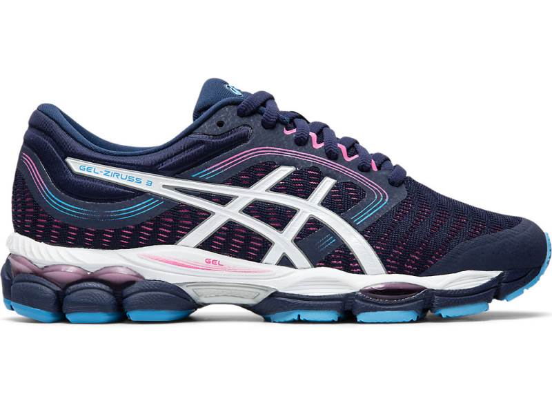 Sapatilhas Running Asics GEL-ZIRUSS 2 Mulher Azul Marinho, 6771A866.109